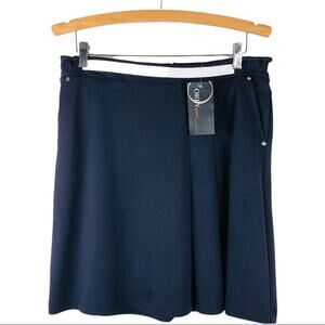 NWT Orly blue white pleated tennis golf athletic skort skirt medium